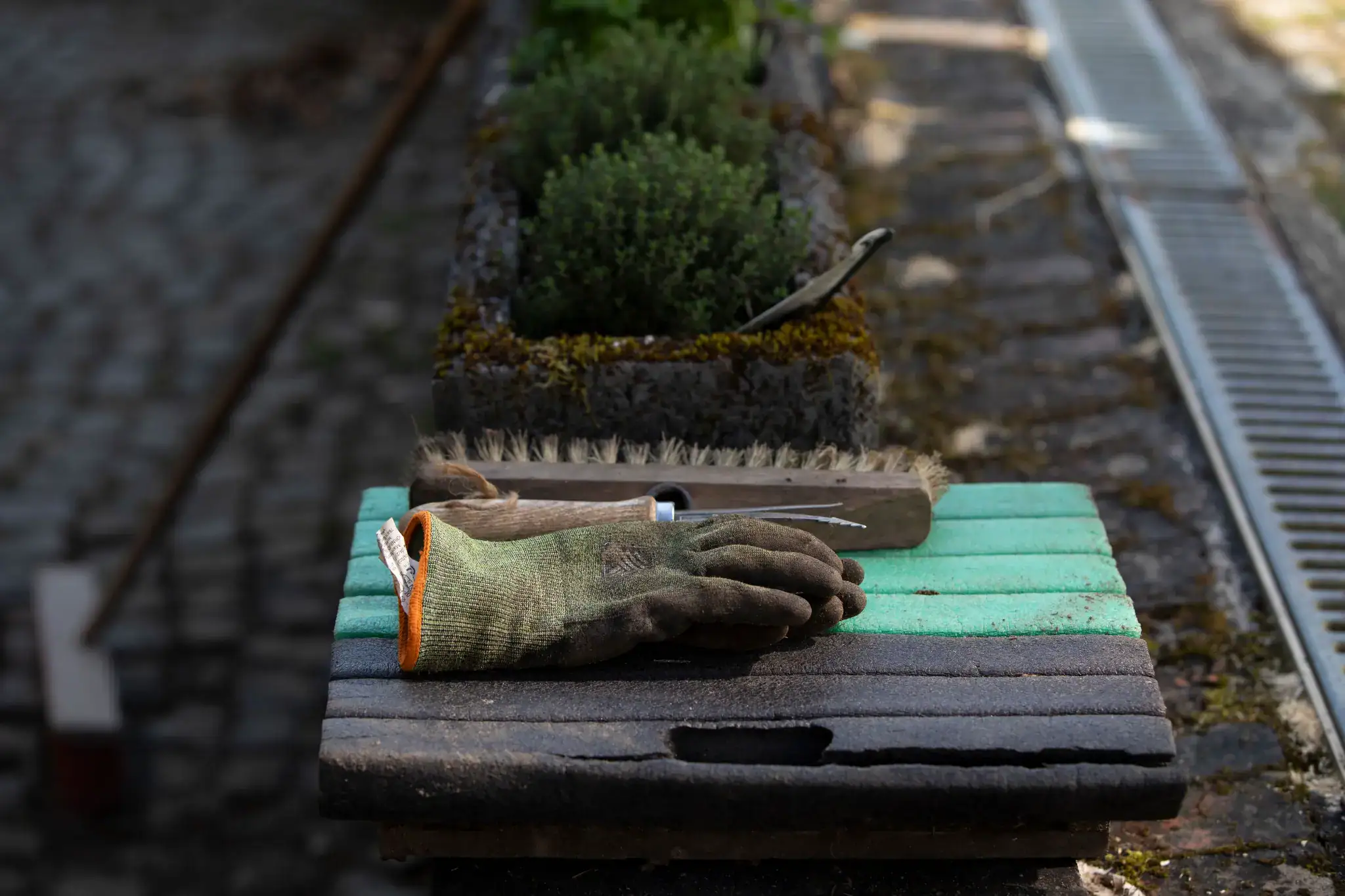 Gartenarbeit – Geschichte der Altbäckersmühle