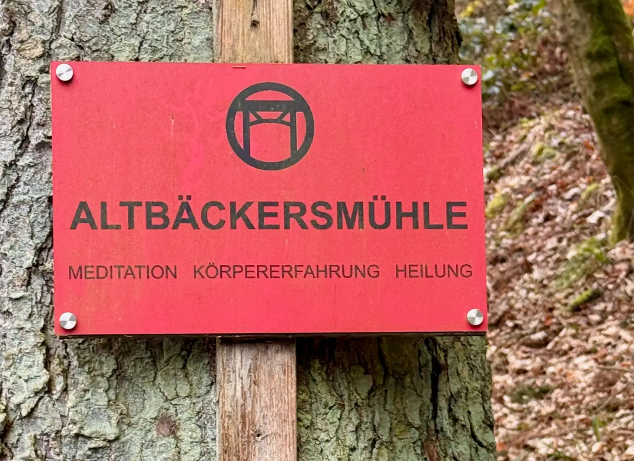 Samu – Altbäckersmühle Schild