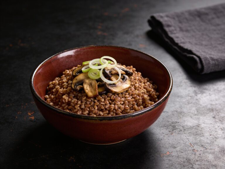 Buchweizenbrei mit Shiitake