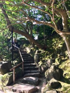 Tempelgarten in Japan