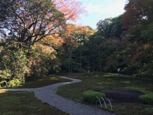 Tempelgarten in Japan