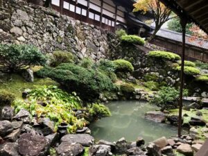 Tempelgarten in Japan