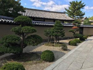 Tempelgarten in Japan